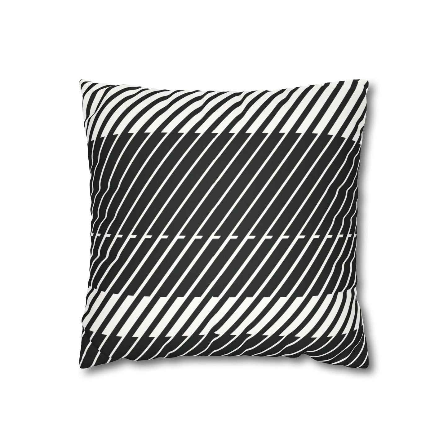 Faux Suede Square Pillowcase
