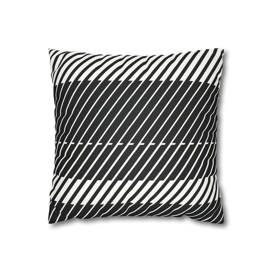 Faux Suede Square Pillowcase