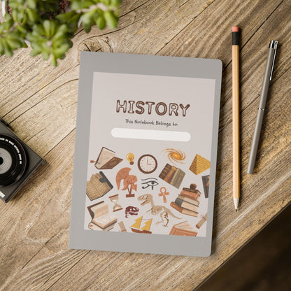 History Softcover Notebook