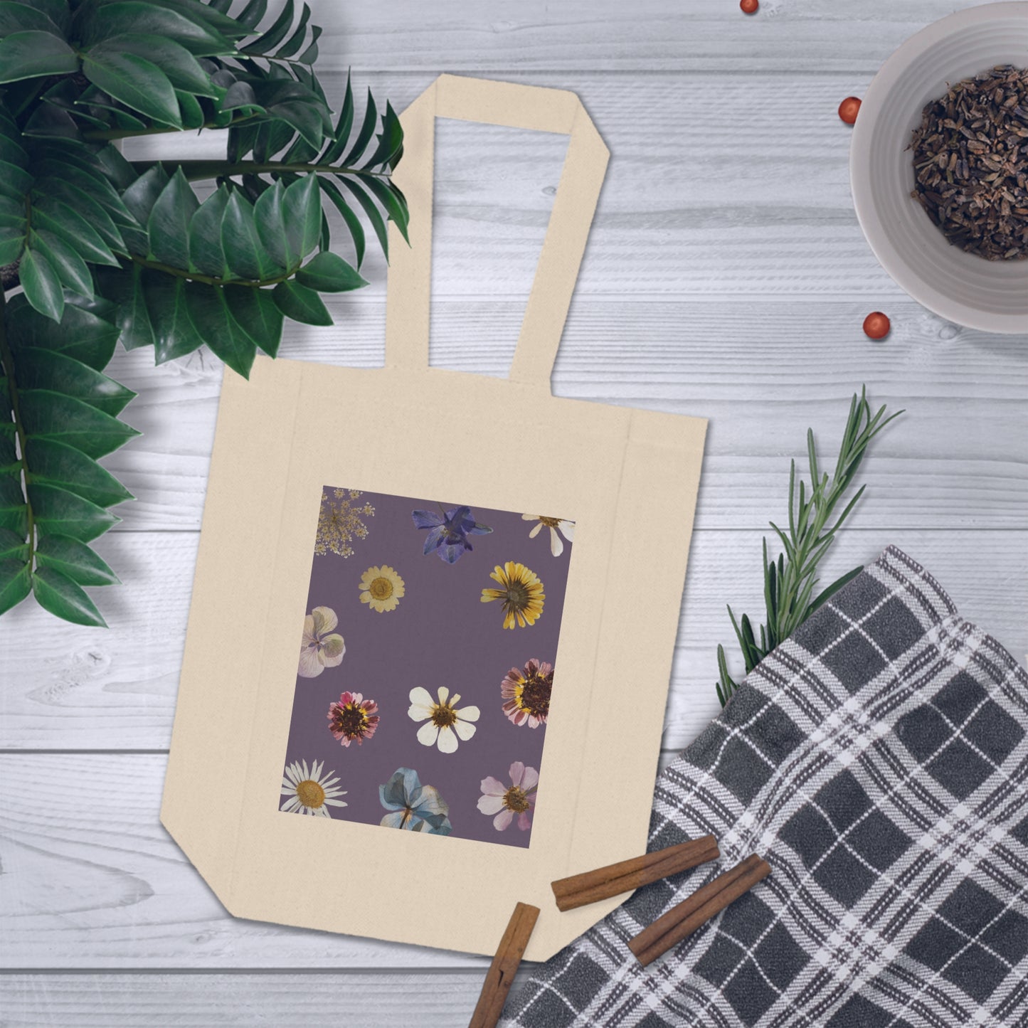 Double Wine Tote Bag