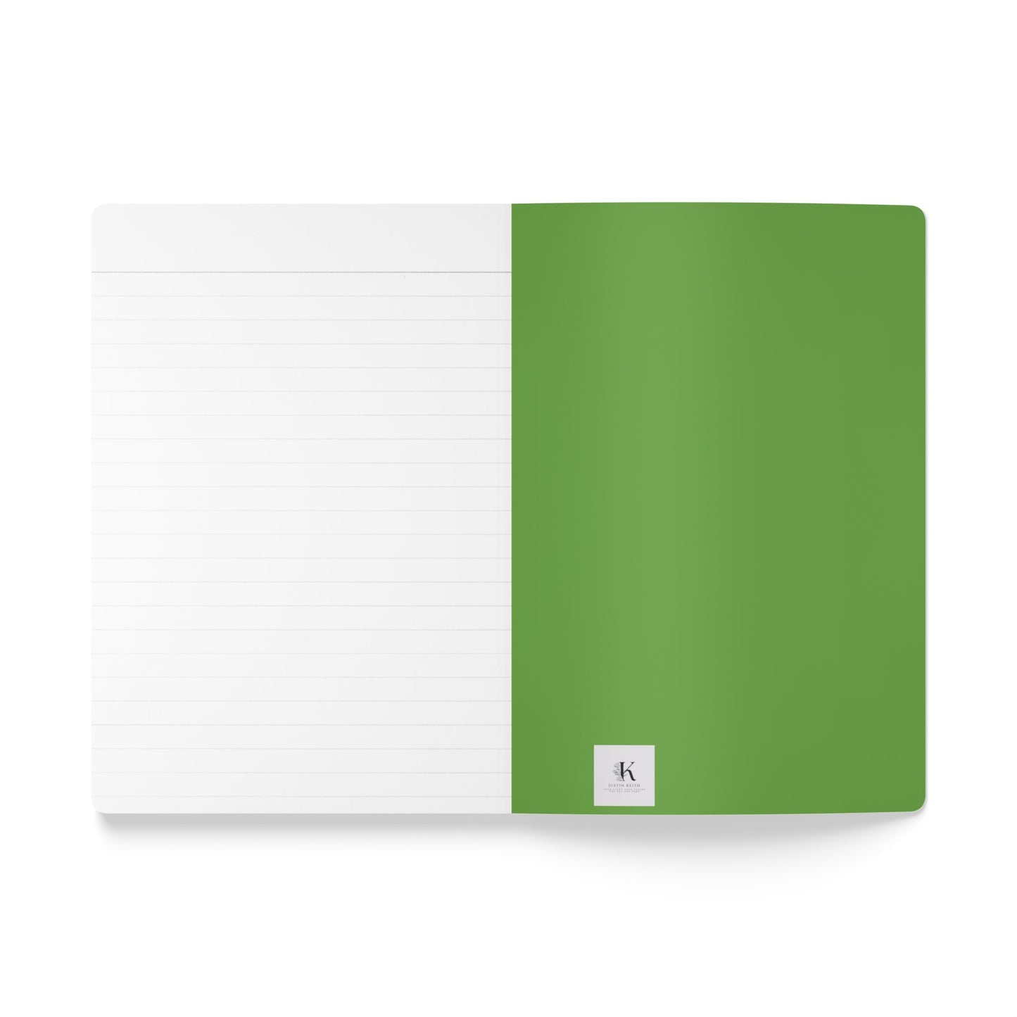 Pale Green Softcover Notebook