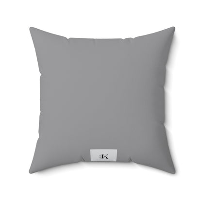 Faux Suede Square Pillow