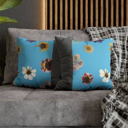 Faux Suede Square Pillowcase