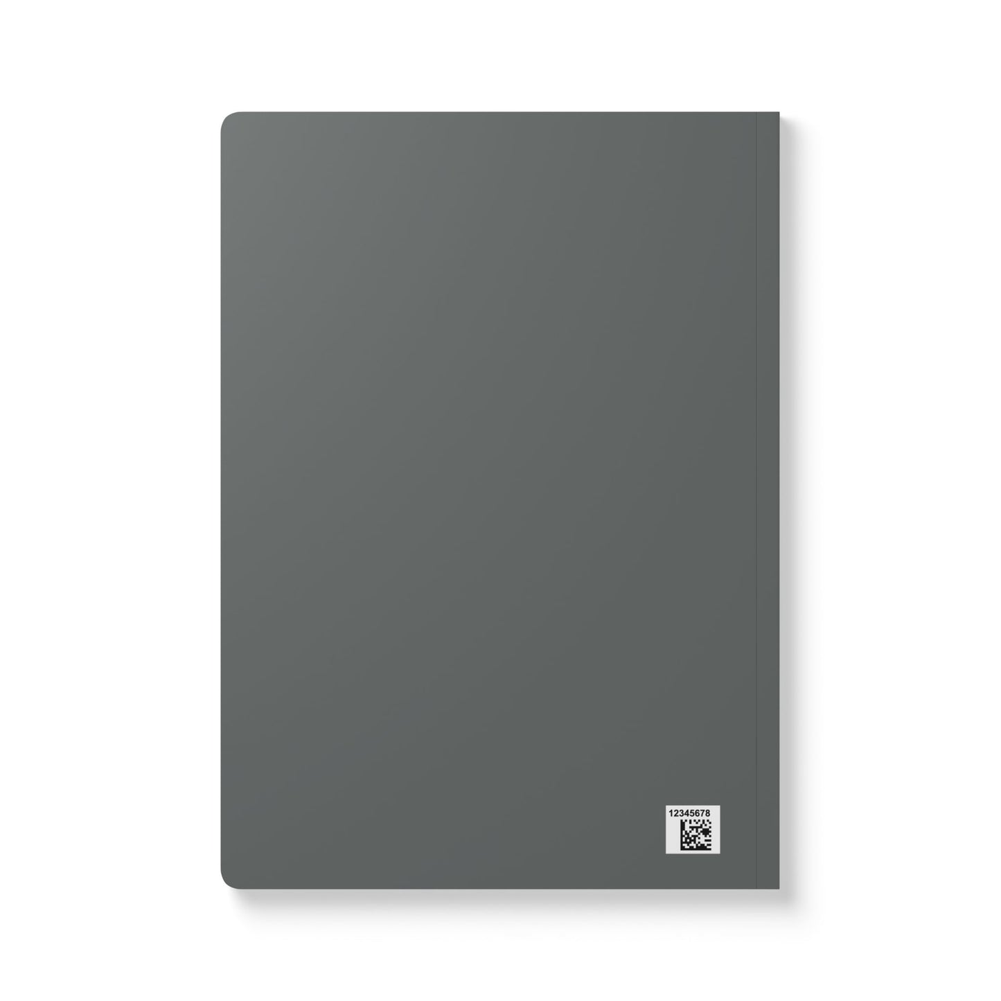 Dark Grey Softcover Notebook