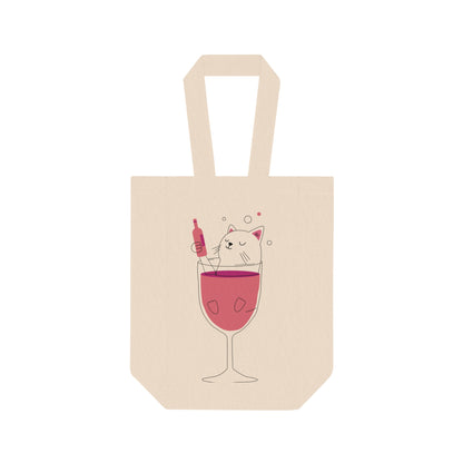 Double Wine Tote Bag