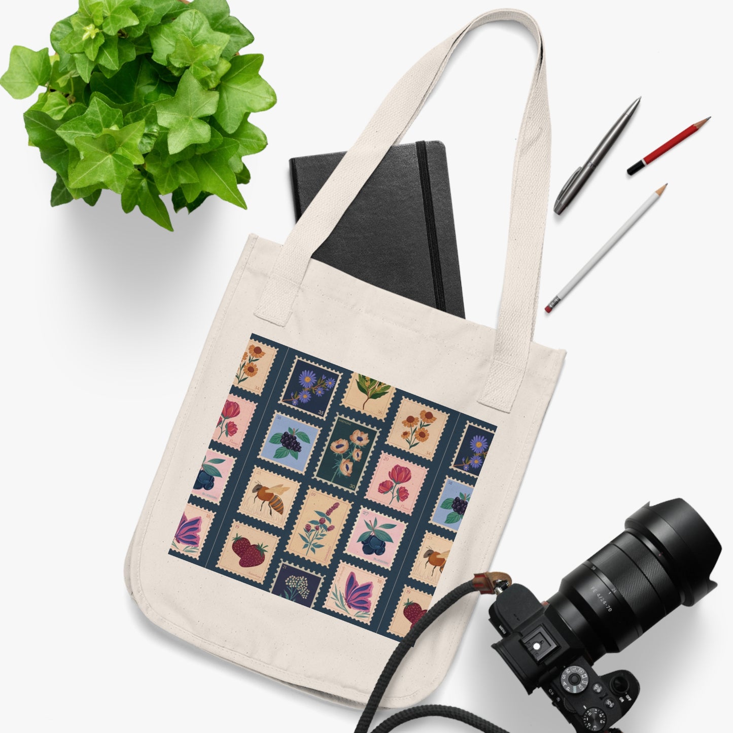 Organic Canvas Tote Bag