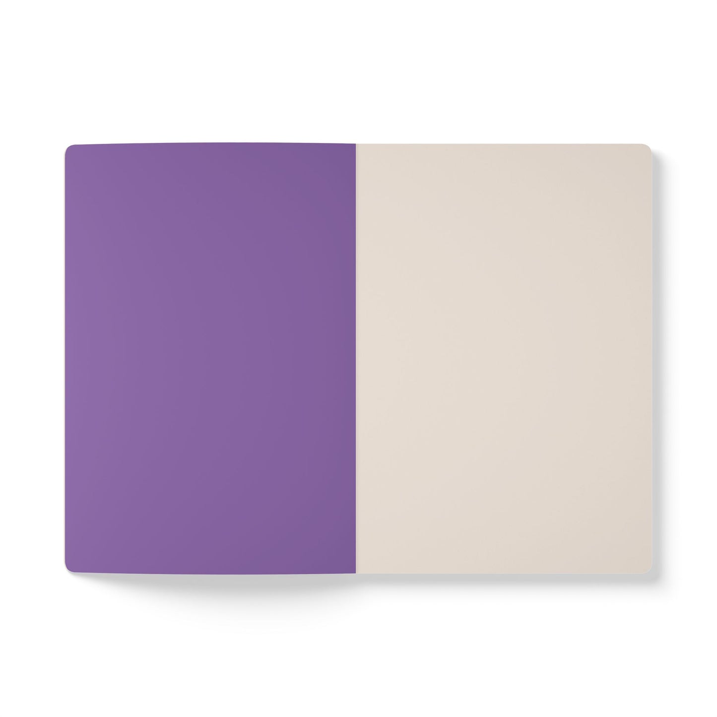Soft Purple Softcover Notebook