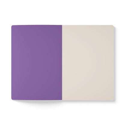 Soft Purple Softcover Notebook