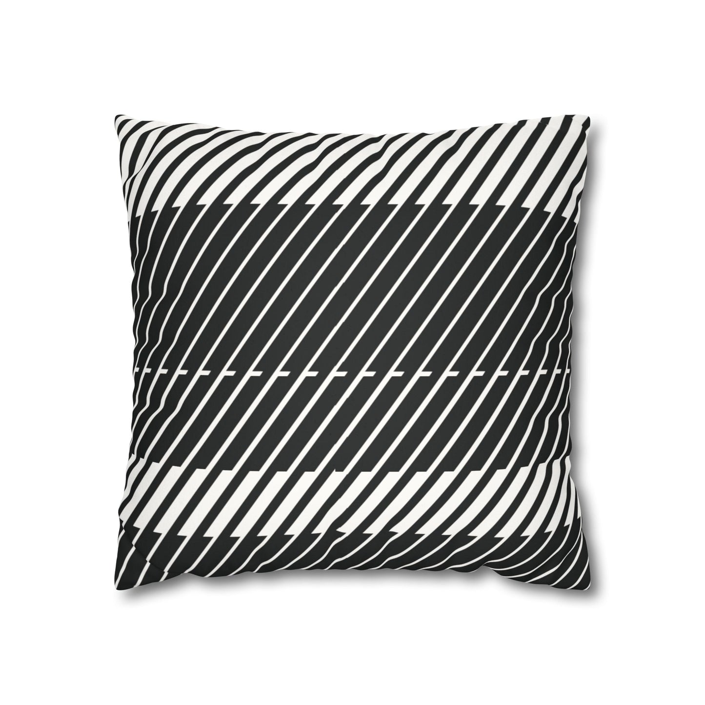 Faux Suede Square Pillowcase
