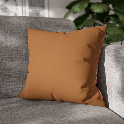 Faux Suede Square Pillowcase
