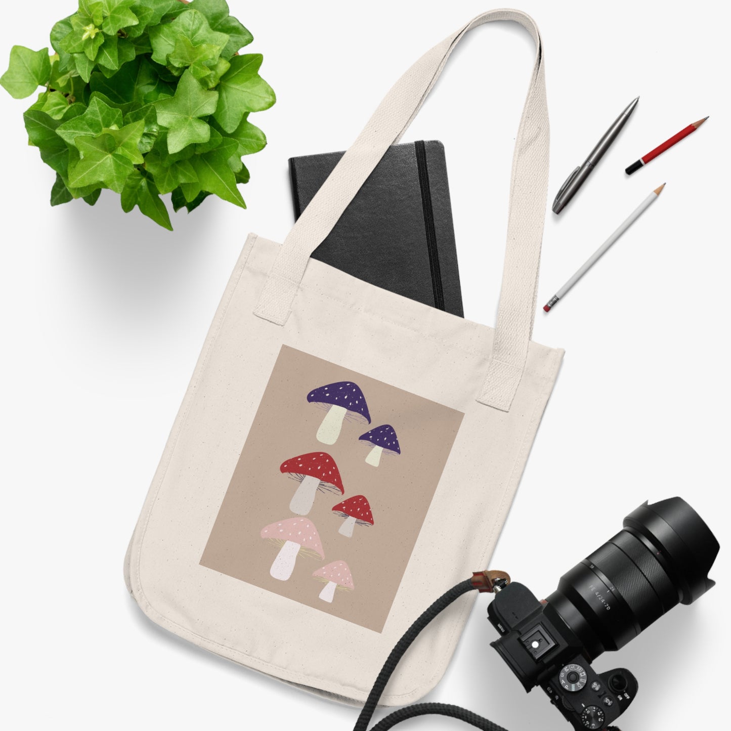 Organic Canvas Tote Bag