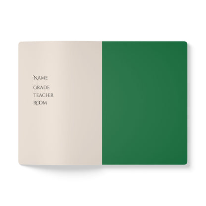 Green Grass Softcover Notebook