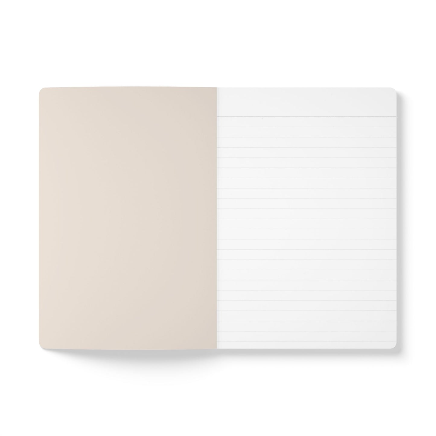 Aqua Blue Softcover Notebook
