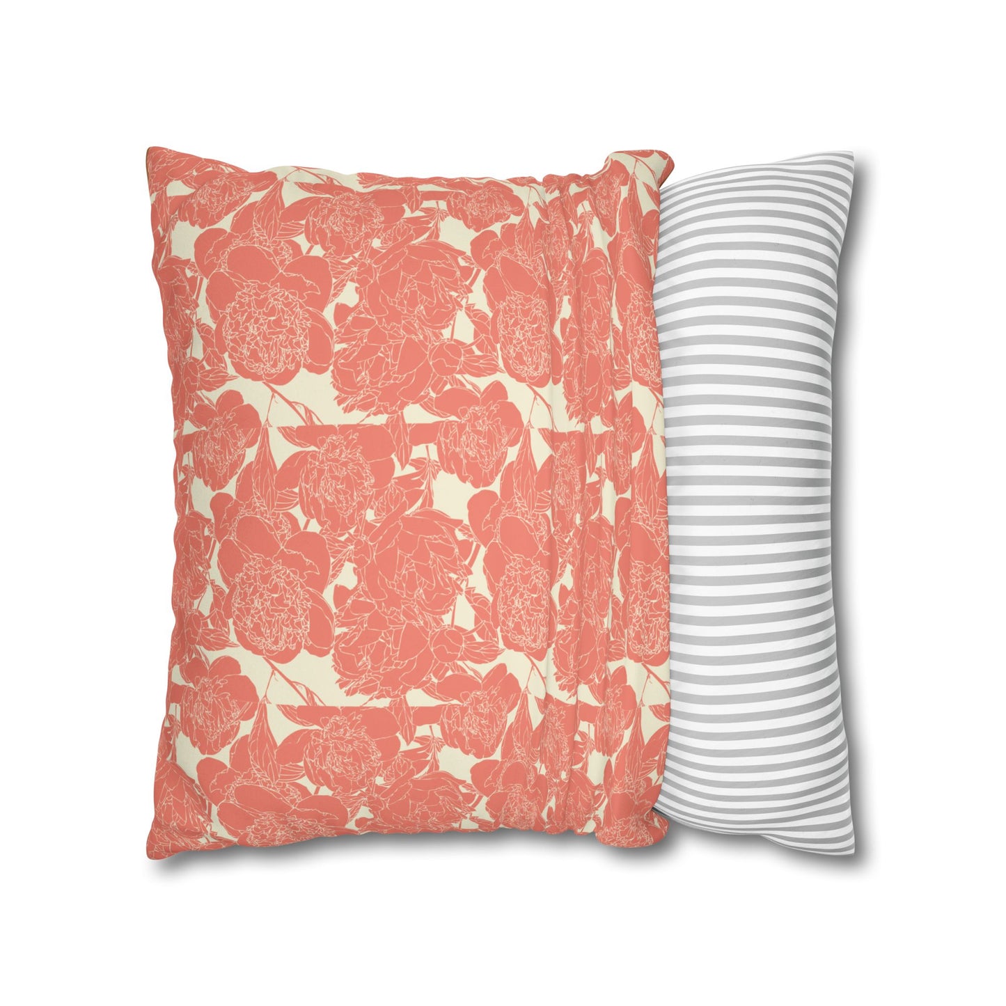 Faux Suede Square Pillowcase