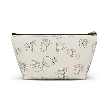 Pouch with T-bottom