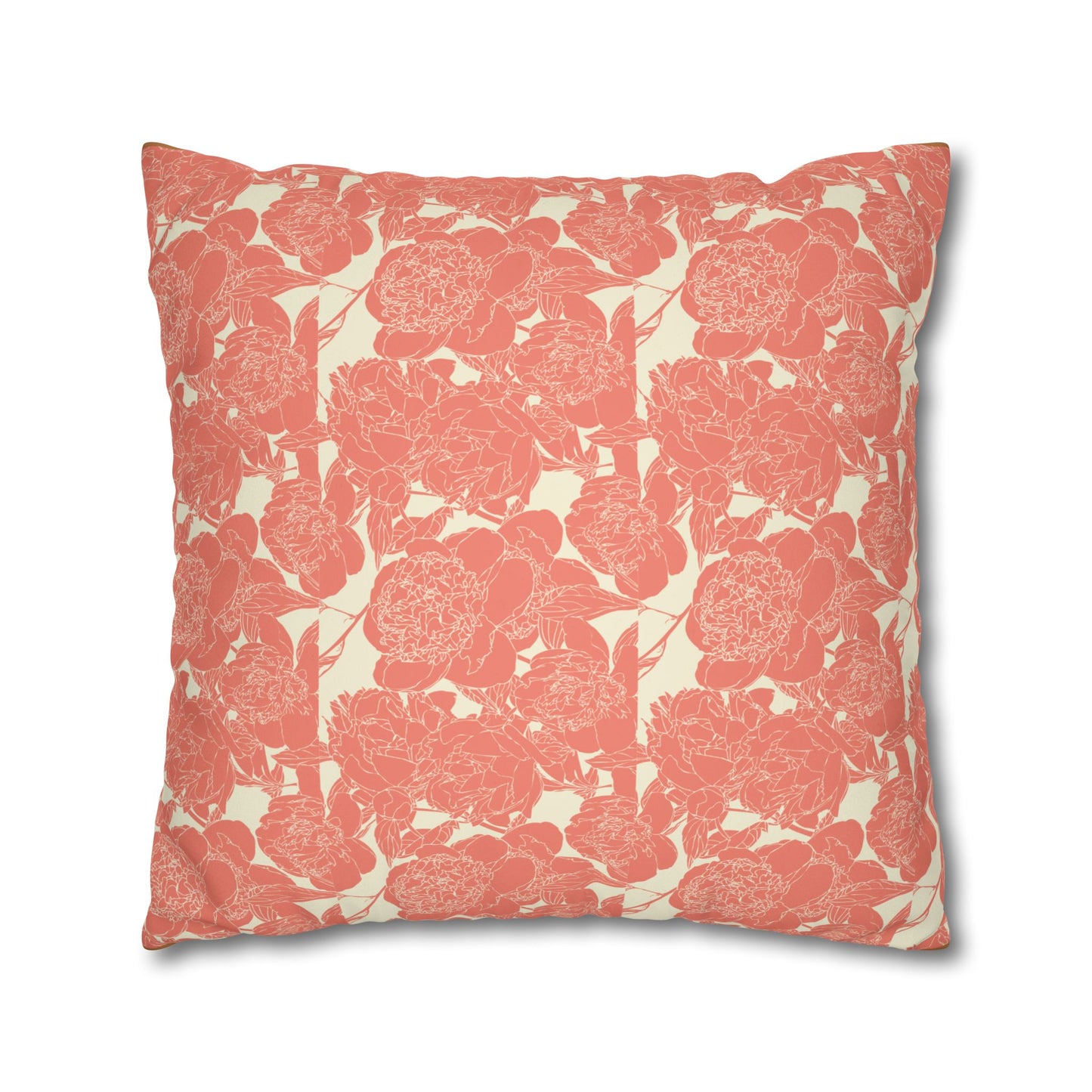 Faux Suede Square Pillowcase