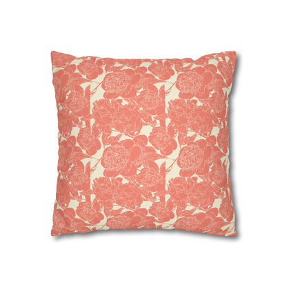 Faux Suede Square Pillowcase