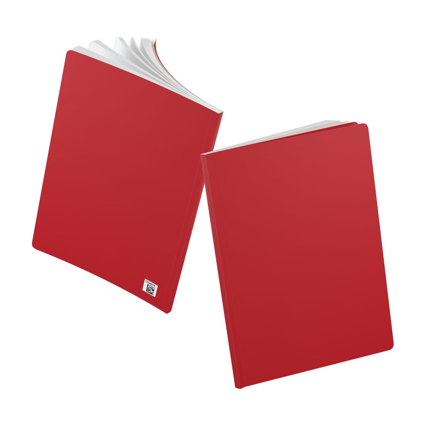 Fire Engine Red Softcover Notebook