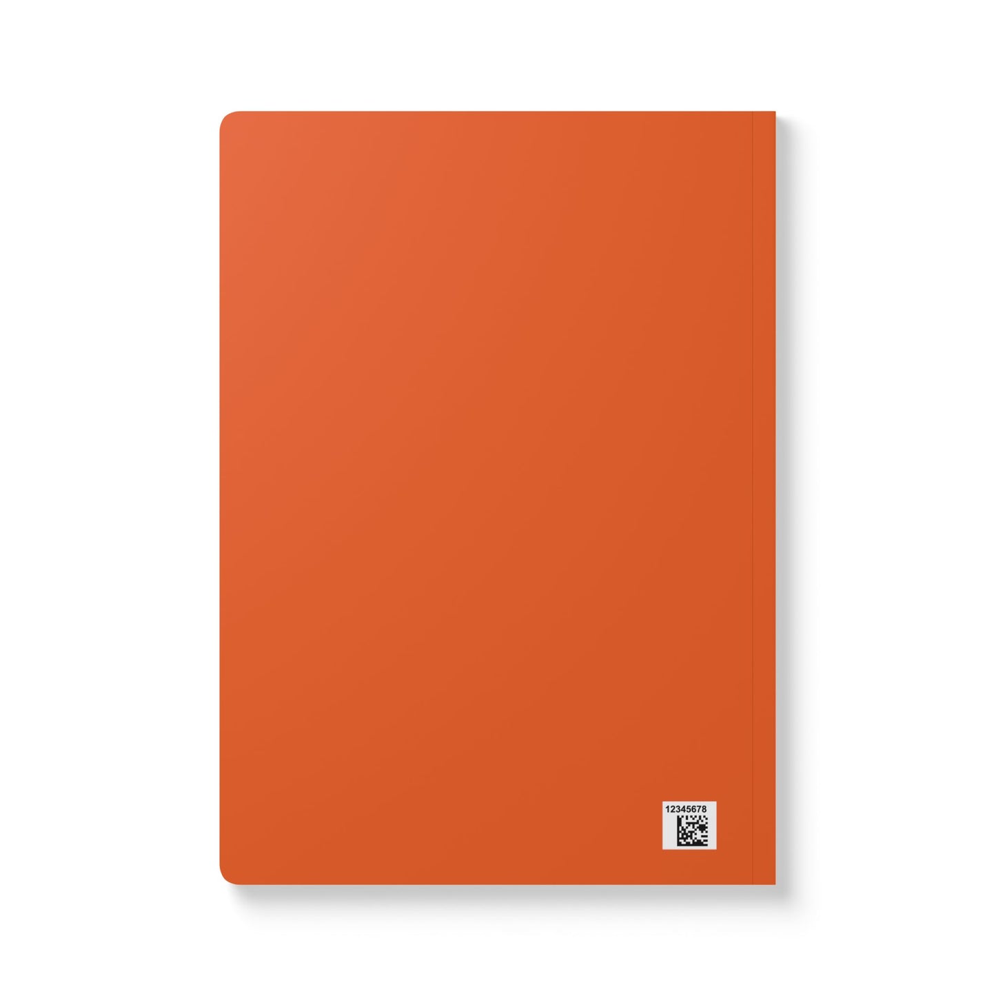 Tangerine Orange Softcover Notebook