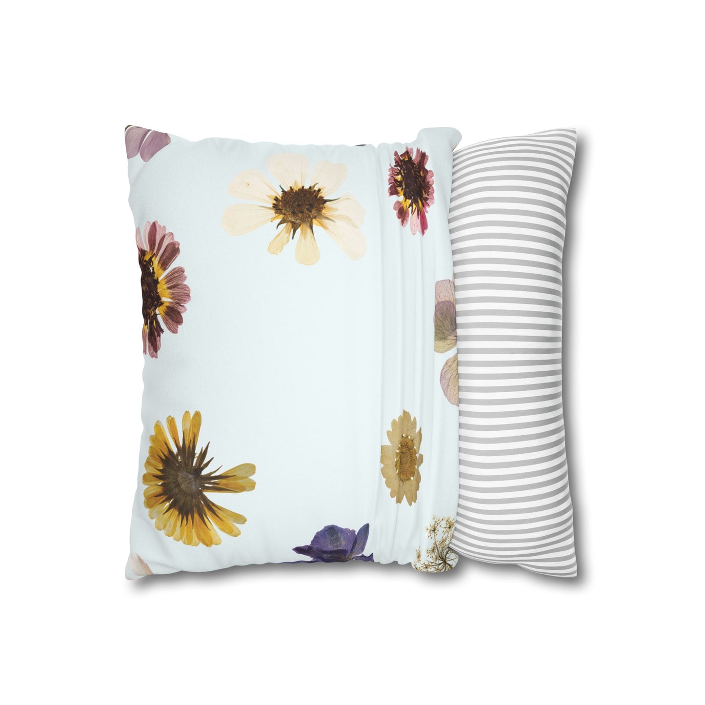 Faux Suede Square Pillowcase
