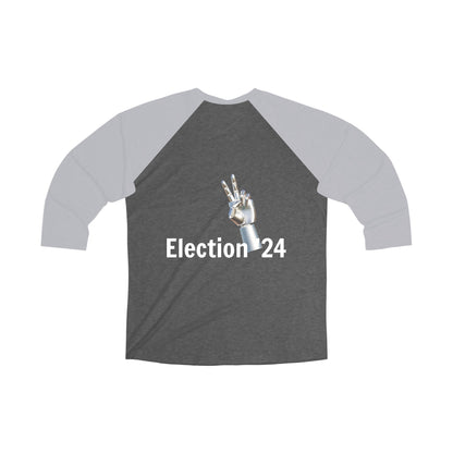 Unisex Tri-Blend 3\4 Raglan Tee