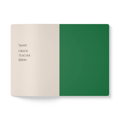 Green Grass Softcover Notebook