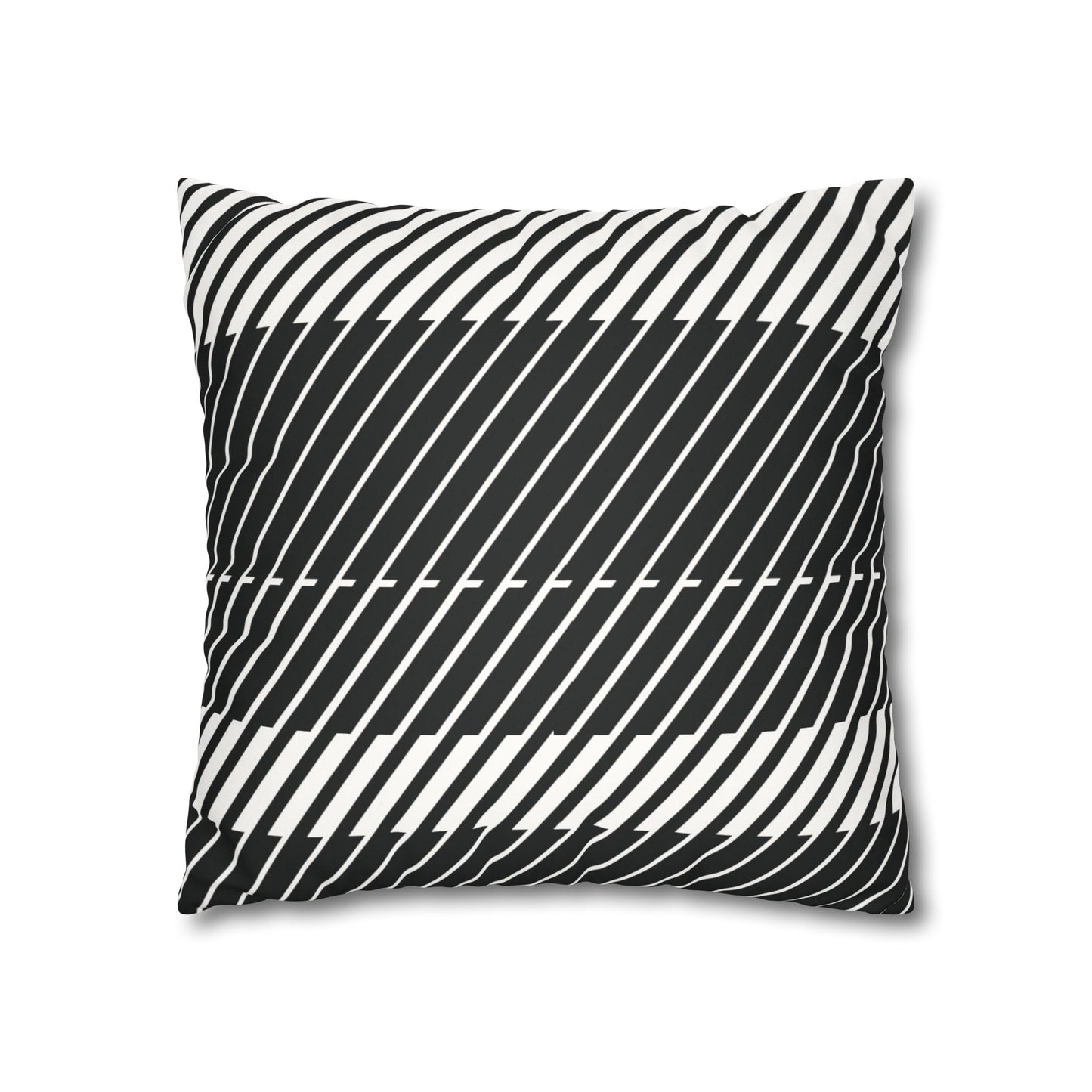 Faux Suede Square Pillowcase