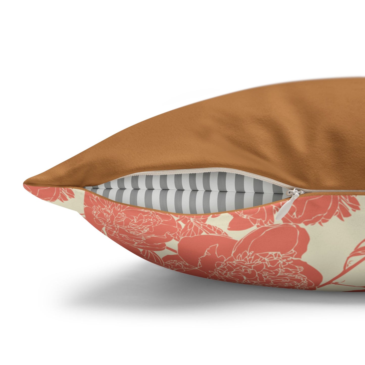 Faux Suede Square Pillowcase