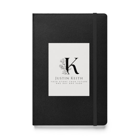 Hardcover bound notebook