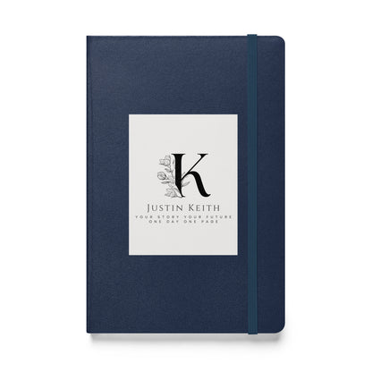 Hardcover bound notebook