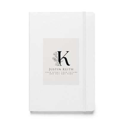 Hardcover bound notebook